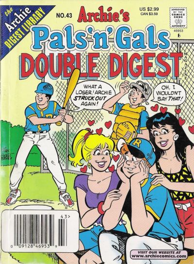 Cover for Archie's Pals 'n' Gals Double Digest Magazine (Archie, 1992 series) #43