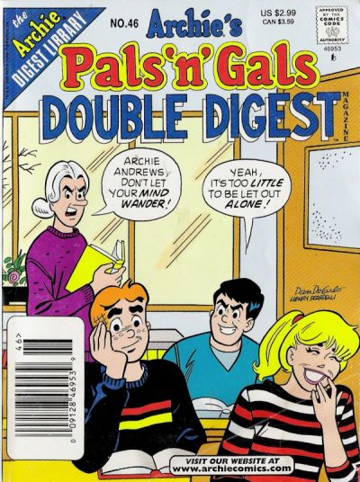 Cover for Archie's Pals 'n' Gals Double Digest Magazine (Archie, 1992 series) #46