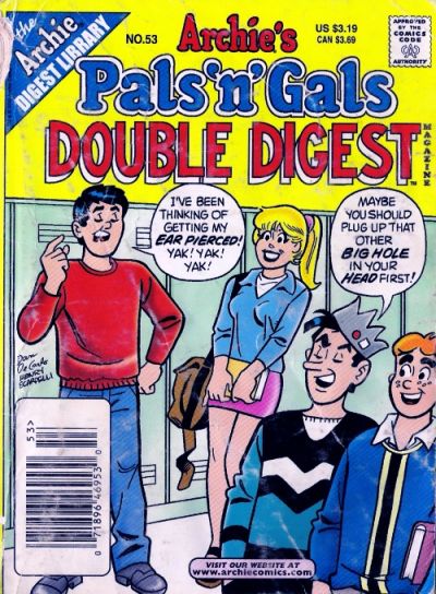 Cover for Archie's Pals 'n' Gals Double Digest Magazine (Archie, 1992 series) #53