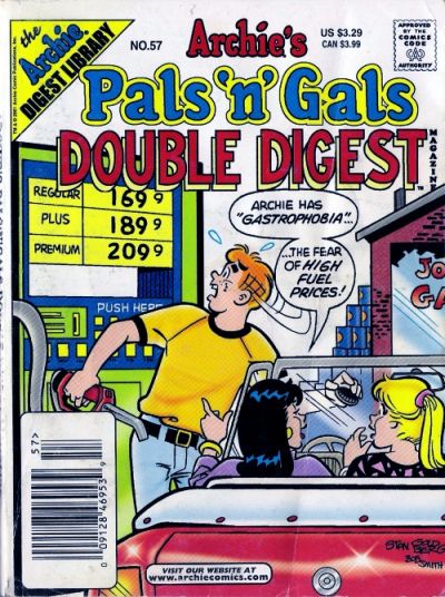 Cover for Archie's Pals 'n' Gals Double Digest Magazine (Archie, 1992 series) #57
