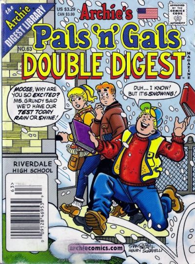Cover for Archie's Pals 'n' Gals Double Digest Magazine (Archie, 1992 series) #63
