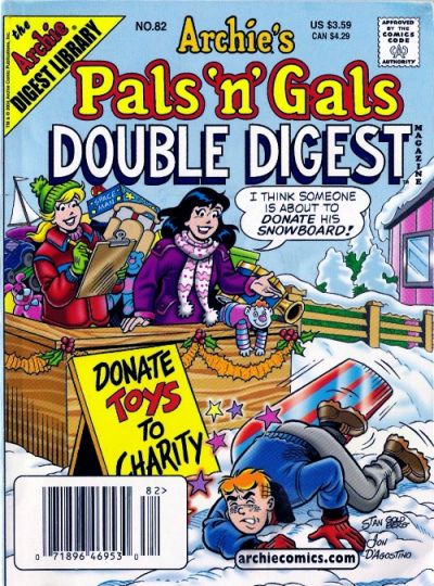 Cover for Archie's Pals 'n' Gals Double Digest Magazine (Archie, 1992 series) #82