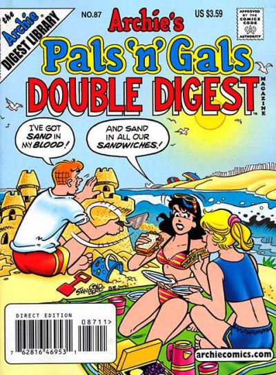 Cover for Archie's Pals 'n' Gals Double Digest Magazine (Archie, 1992 series) #87