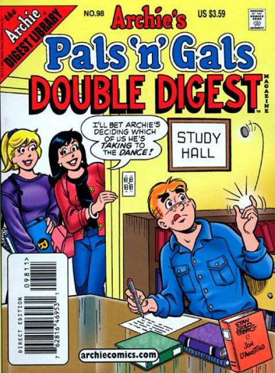 Cover for Archie's Pals 'n' Gals Double Digest Magazine (Archie, 1992 series) #98