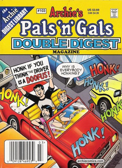 Cover for Archie's Pals 'n' Gals Double Digest Magazine (Archie, 1992 series) #103