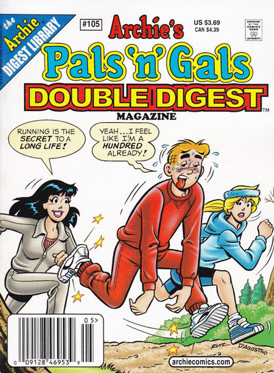 Cover for Archie's Pals 'n' Gals Double Digest Magazine (Archie, 1992 series) #105