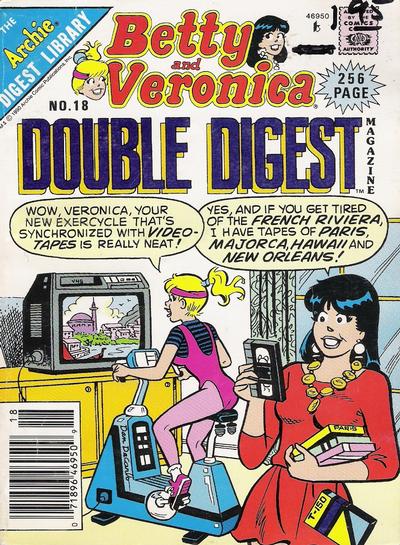 Cover for Betty & Veronica (Jumbo Comics) Double Digest (Archie, 1987 series) #18