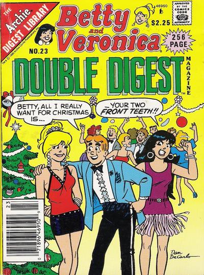 Cover for Betty & Veronica (Jumbo Comics) Double Digest (Archie, 1987 series) #23