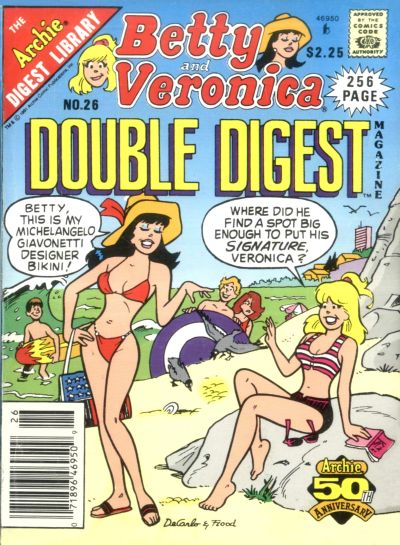 Cover for Betty & Veronica (Jumbo Comics) Double Digest (Archie, 1987 series) #26