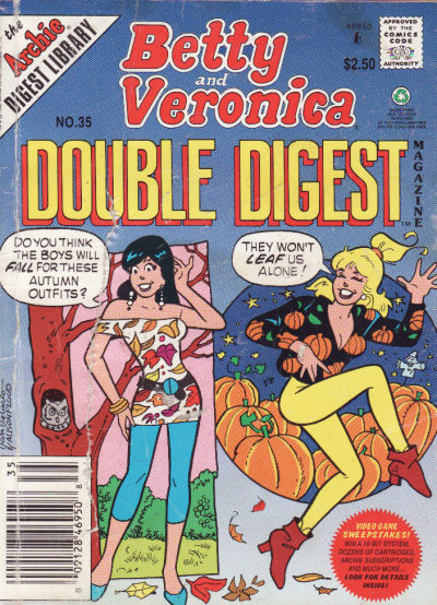 Cover for Betty & Veronica (Jumbo Comics) Double Digest (Archie, 1987 series) #35