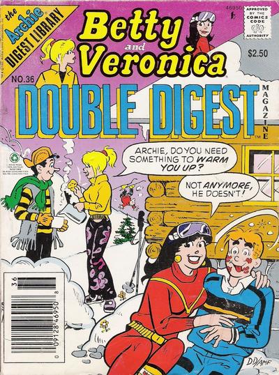 Cover for Betty & Veronica (Jumbo Comics) Double Digest (Archie, 1987 series) #36