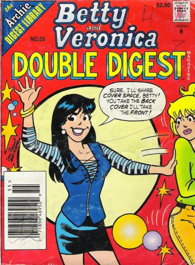 Cover for Betty & Veronica (Jumbo Comics) Double Digest (Archie, 1987 series) #55 [Canadian]