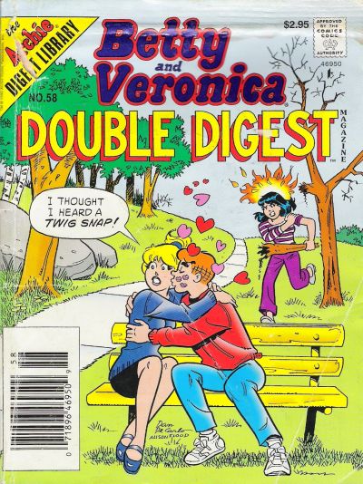 Cover for Betty & Veronica (Jumbo Comics) Double Digest (Archie, 1987 series) #58 [Canadian]
