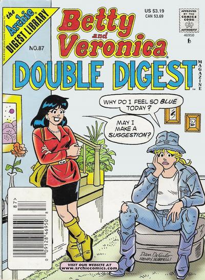 Cover for Betty & Veronica (Jumbo Comics) Double Digest (Archie, 1987 series) #87 [Newsstand]
