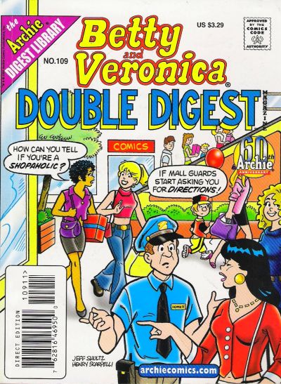 Cover for Betty & Veronica (Jumbo Comics) Double Digest (Archie, 1987 series) #109