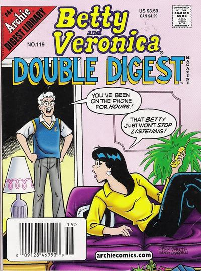 Cover for Betty & Veronica (Jumbo Comics) Double Digest (Archie, 1987 series) #119