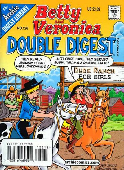 Cover for Betty & Veronica (Jumbo Comics) Double Digest (Archie, 1987 series) #126