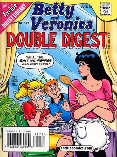 Cover for Betty & Veronica (Jumbo Comics) Double Digest (Archie, 1987 series) #127