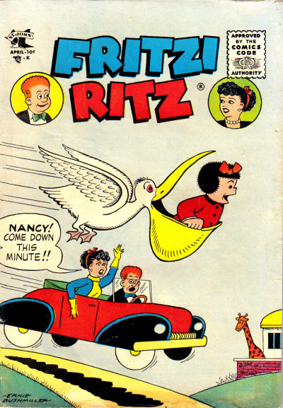Cover for Fritzi Ritz (St. John, 1955 series) #53