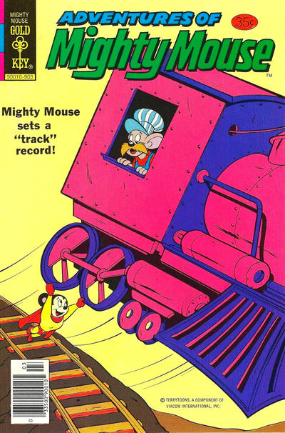 Cover for Adventures of Mighty Mouse (Western, 1979 series) #166