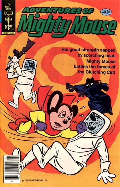 Cover for Adventures of Mighty Mouse (Western, 1979 series) #172 [Gold Key]