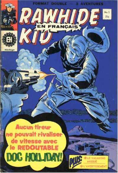 Cover for Rawhide Kid (Editions Héritage, 1970 series) #1