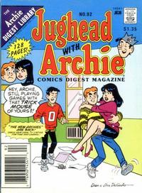 Cover for Jughead with Archie Digest (Archie, 1974 series) #92