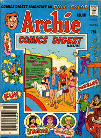 Cover for Archie Comics Digest (Archie, 1973 series) #38