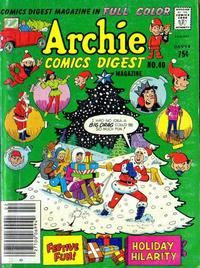 Cover Thumbnail for Archie Comics Digest (Archie, 1973 series) #40 [Newsstand]
