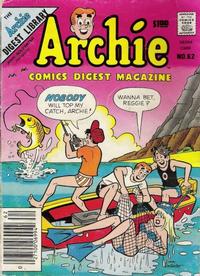 Cover for Archie Comics Digest (Archie, 1973 series) #62