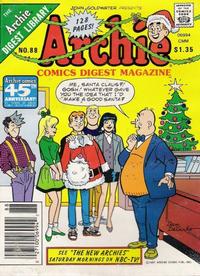Cover Thumbnail for Archie Comics Digest (Archie, 1973 series) #88