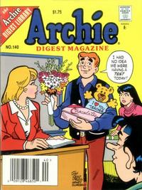 Cover for Archie Comics Digest (Archie, 1973 series) #140