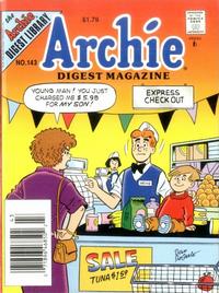 Cover for Archie Comics Digest (Archie, 1973 series) #143