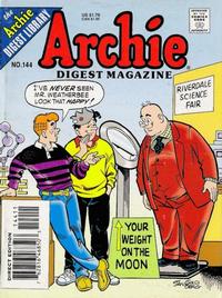 Cover for Archie Comics Digest (Archie, 1973 series) #144