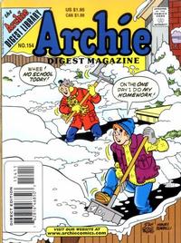 Cover Thumbnail for Archie Comics Digest (Archie, 1973 series) #154