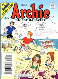 Cover for Archie Comics Digest (Archie, 1973 series) #158