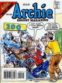 Cover Thumbnail for Archie Comics Digest (Archie, 1973 series) #200 [Direct Edition]