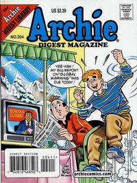 Cover Thumbnail for Archie Comics Digest (Archie, 1973 series) #204 [Direct Edition]