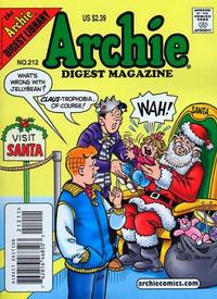 Cover for Archie Comics Digest (Archie, 1973 series) #212