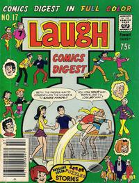 Cover for Laugh Comics Digest (Archie, 1974 series) #17