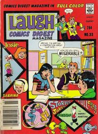Cover for Laugh Comics Digest (Archie, 1974 series) #33