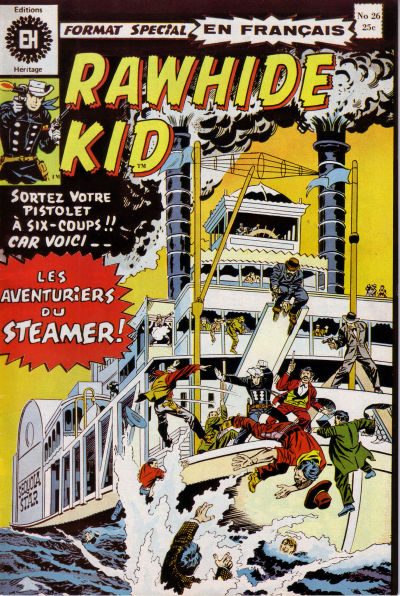 Cover for Rawhide Kid (Editions Héritage, 1970 series) #26