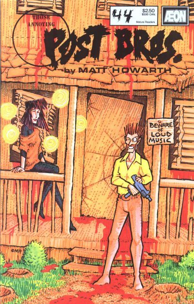 Cover for Those Annoying Post Bros. (MU Press, 1994 series) #44