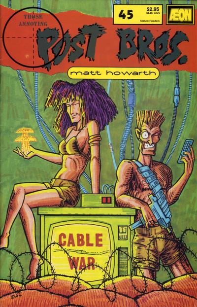 Cover for Those Annoying Post Bros. (MU Press, 1994 series) #45
