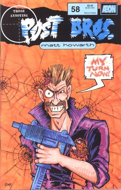 Cover for Those Annoying Post Bros. (MU Press, 1994 series) #58
