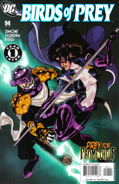 Cover for Birds of Prey (DC, 1999 series) #94