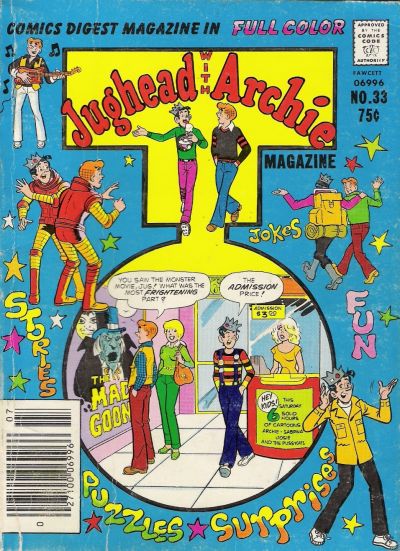 Cover for Jughead with Archie Digest (Archie, 1974 series) #33