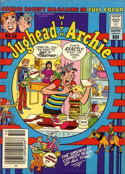 Cover for Jughead with Archie Digest (Archie, 1974 series) #50