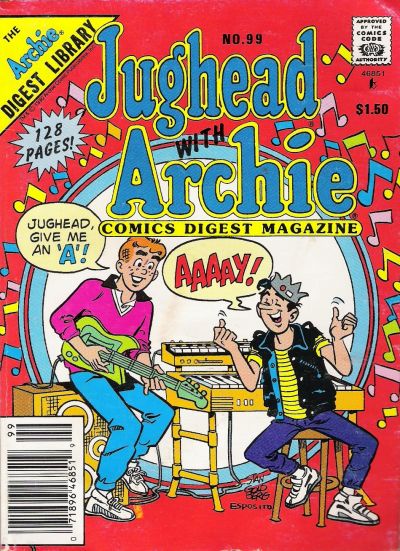 Cover for Jughead with Archie Digest (Archie, 1974 series) #99