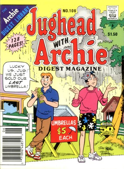 Cover for Jughead with Archie Digest (Archie, 1974 series) #106